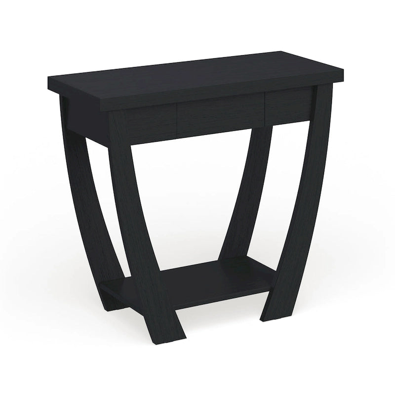 Modern Console Table with Drawer and Shelf