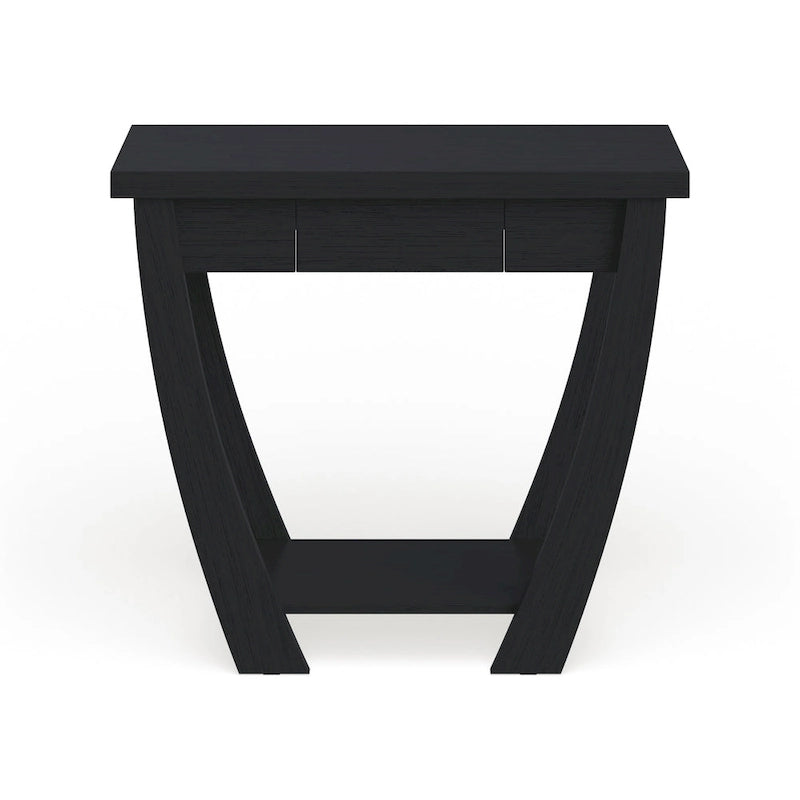 Modern Console Table with Drawer and Shelf