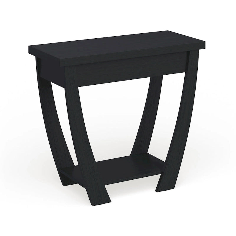 Modern Console Table with Drawer and Shelf