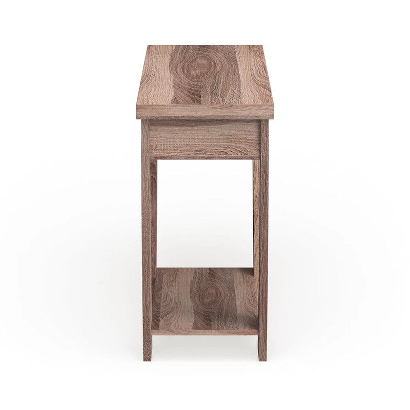 Modern Console Table with Drawer and Shelf