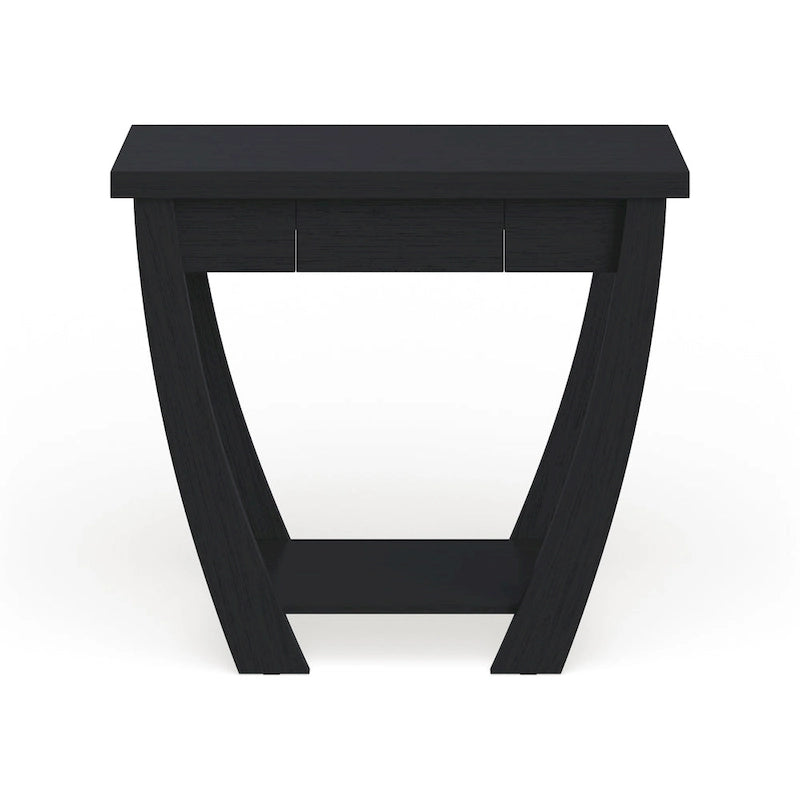 Modern Console Table with Drawer and Shelf