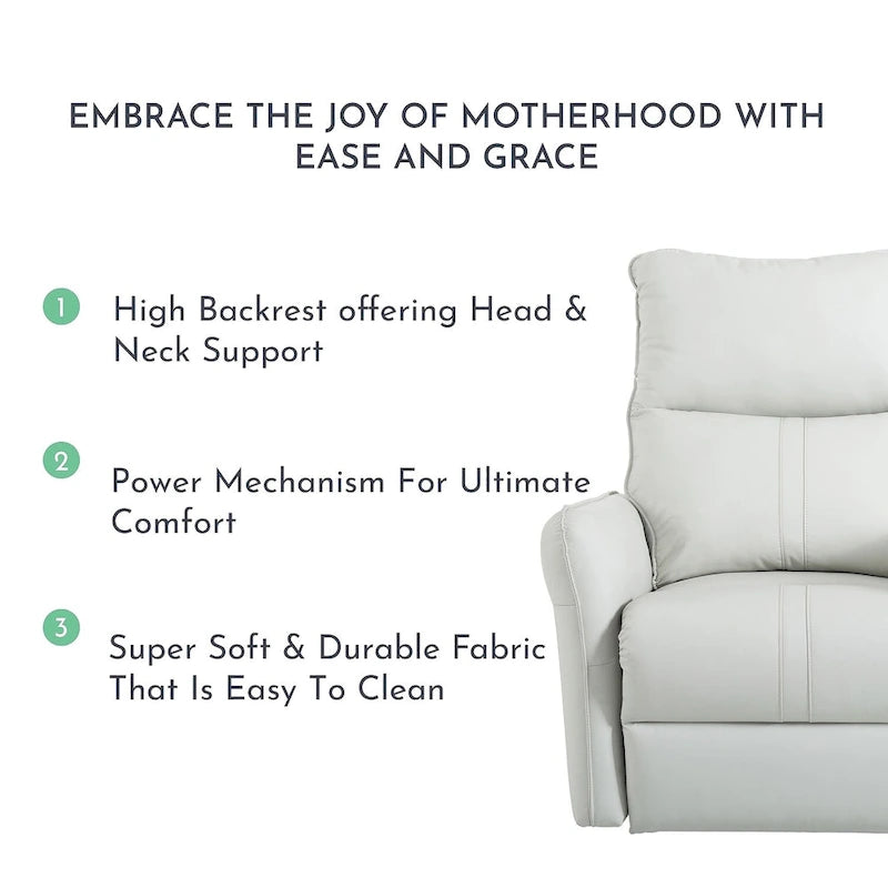 270 Swivel Rocker Power Recliner with USB Ports
