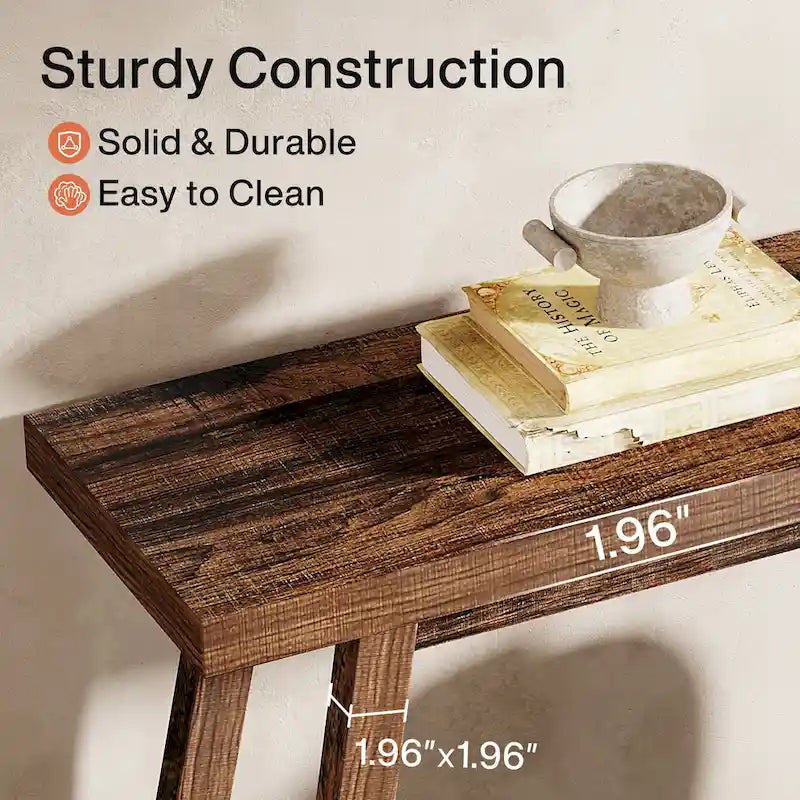 Farmhouse 70.9 Inches Console Entryway Table