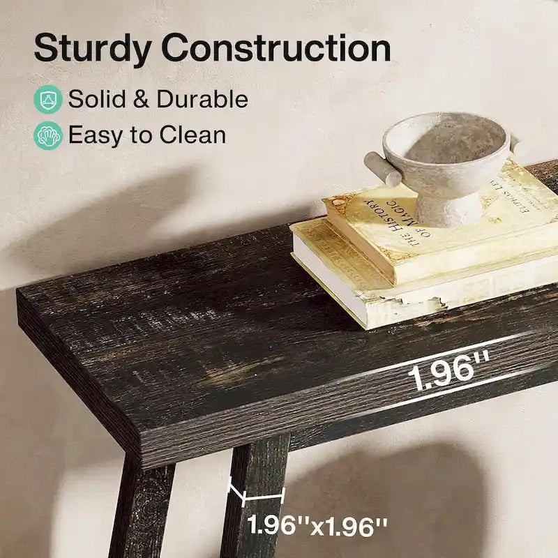 Farmhouse 70.9 Inches Console Entryway Table