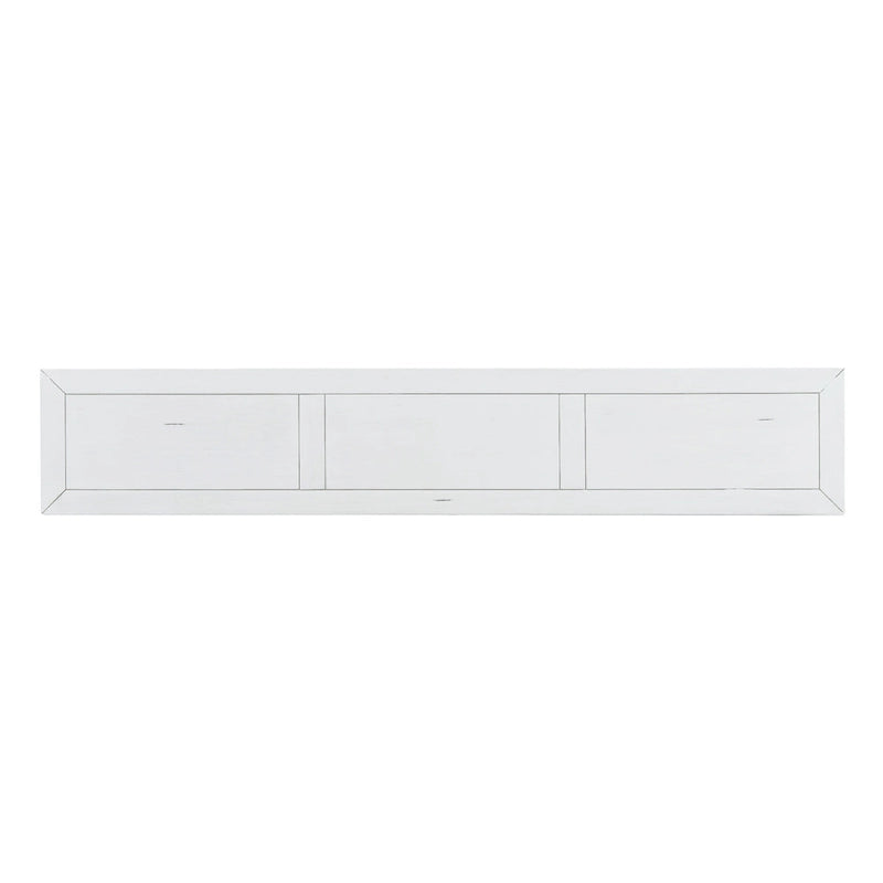 Rustic Console Table with 4 Drawers and Bottom Shelf | Distressed Finish