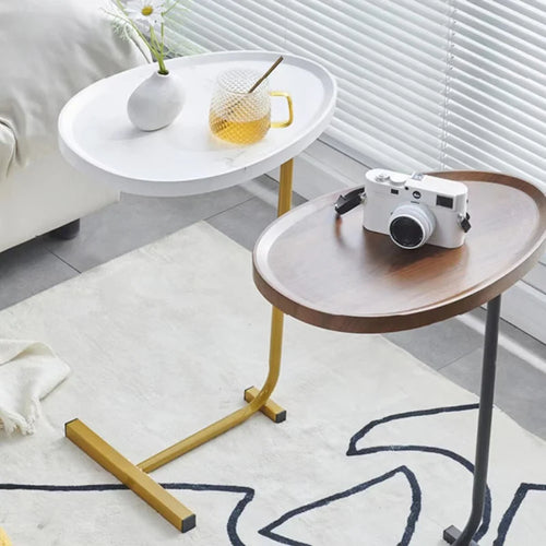 Table d'appoint en C, Petite table basse pour salon